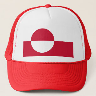 Hat with Flag of Greenland