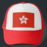 Hat with Flag of Hong Kong, China<br><div class="desc">Hat with Flag of Hong Kong, People`s Republic of China. This product its customizable.</div>