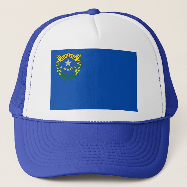 Hat with Flag of Nevada State - USA (Front)