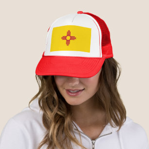 Hat with Flag of New Mexico State - USA