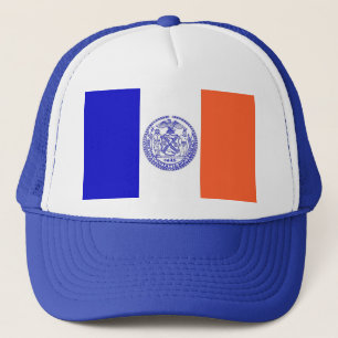 Hat with Flag of New York City - USA