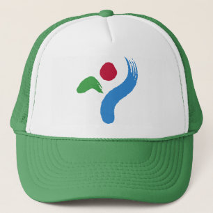 Hat with Flag of Seoul, South Korea