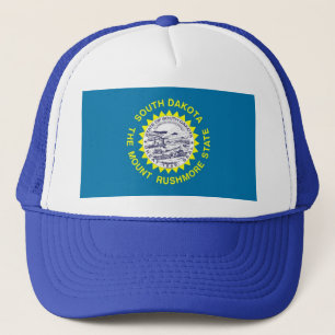 Hat with Flag of South Dakota State - USA