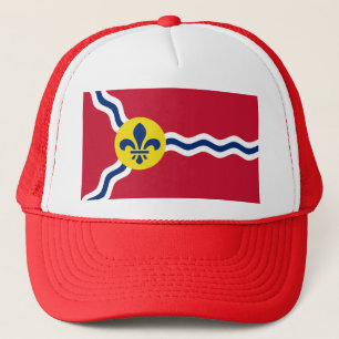 Hat with Flag of St. Louis, Missouri