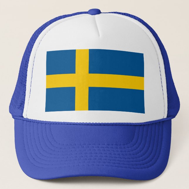 Hat with Flag of Sweden (Front)