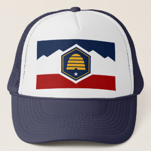 Hat with Flag of Utah, USA