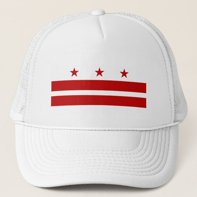 Hat with Flag of Washington DC - USA (Front)