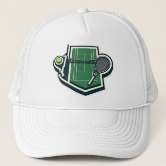 Hat with logo tennis