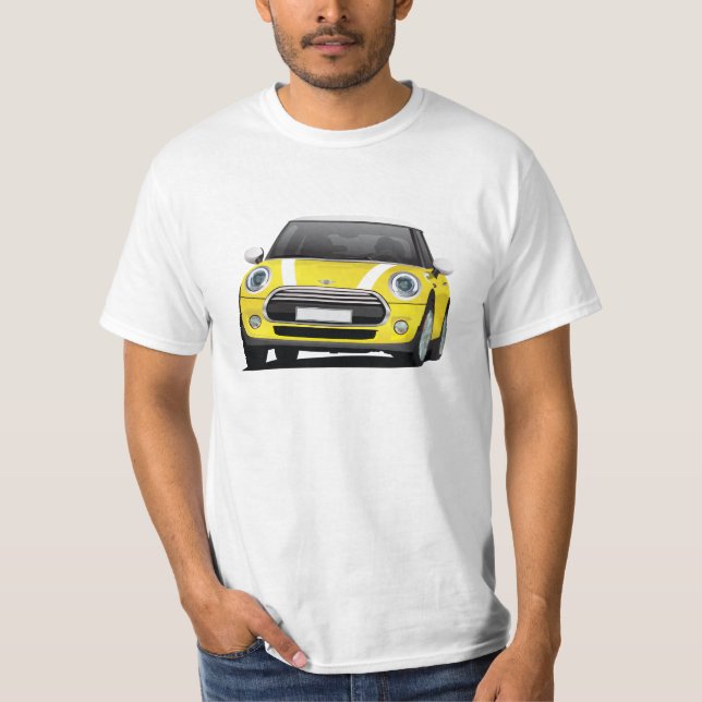 Hatch Cooper, yellow- white T-Shirt (Front)
