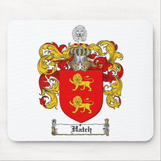 HATCH FAMILY CREST -  HATCH COAT OF ARMS MOUSE MAT