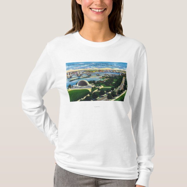 Hatch Memorial Band Shell, Charles River T-Shirt (Front)
