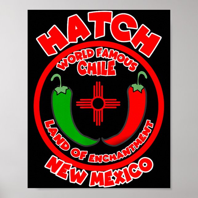 Hatch New Mexico World Famous Chile Land Of Enchan Poster (Front)