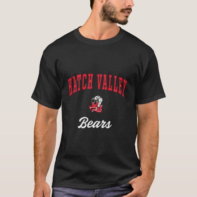Hatch Valley High School Bears T-Shirt (Front)