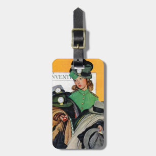 Hatcheck Girl Luggage Tag