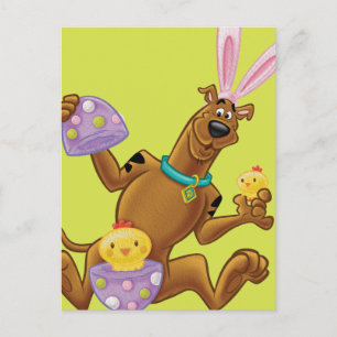 Hatched Easter Egg Holiday Postcard