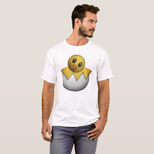 Hatching Chick - Emoji T-Shirt