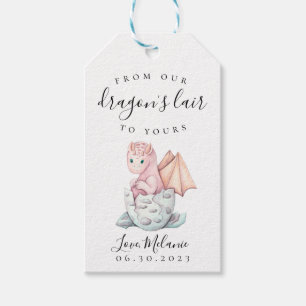 Hatching Dragon From My Dragon's Lair To Yours Gift Tags