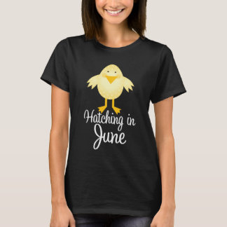 Hatching In June Maternity Cut Ladies T-[shirt T-Shirt