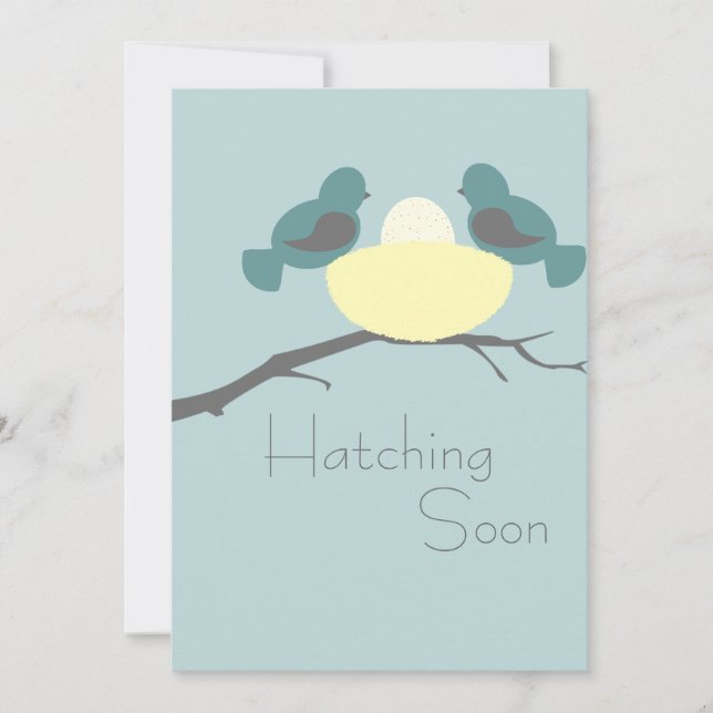 Hatching Soon Invitation (Front)
