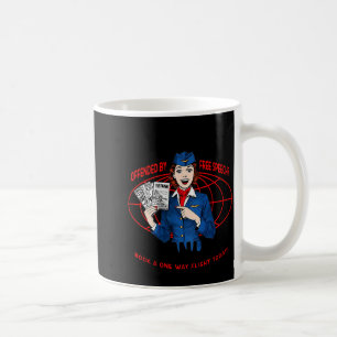 Hate America Offended By Speech You Can Leave (on  Coffee Mug