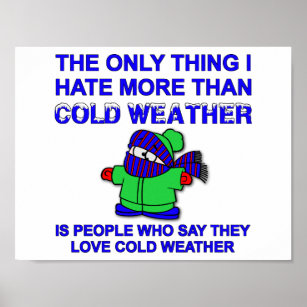 hate cold weather quotes