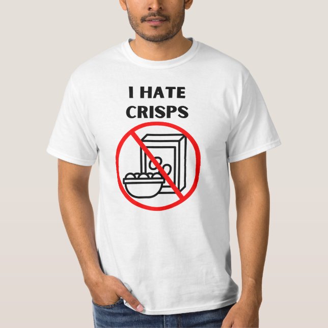 Hate Crisps T-Shirt (Front)