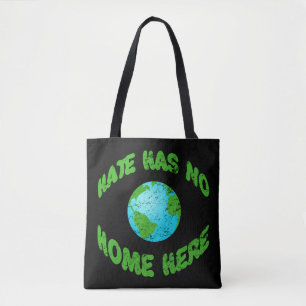 Hate Has No Home On Earth Tote Bag