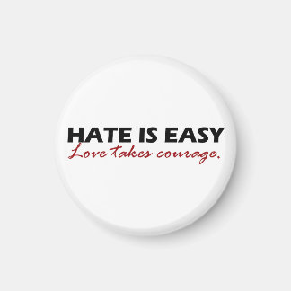 Hate is easy [magnet]. magnet