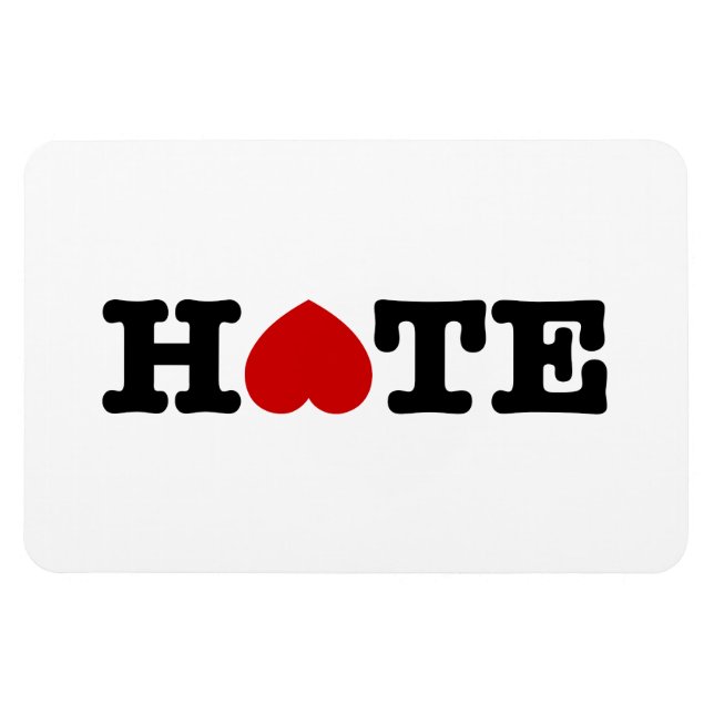 HATE MAGNET (Horizontal)