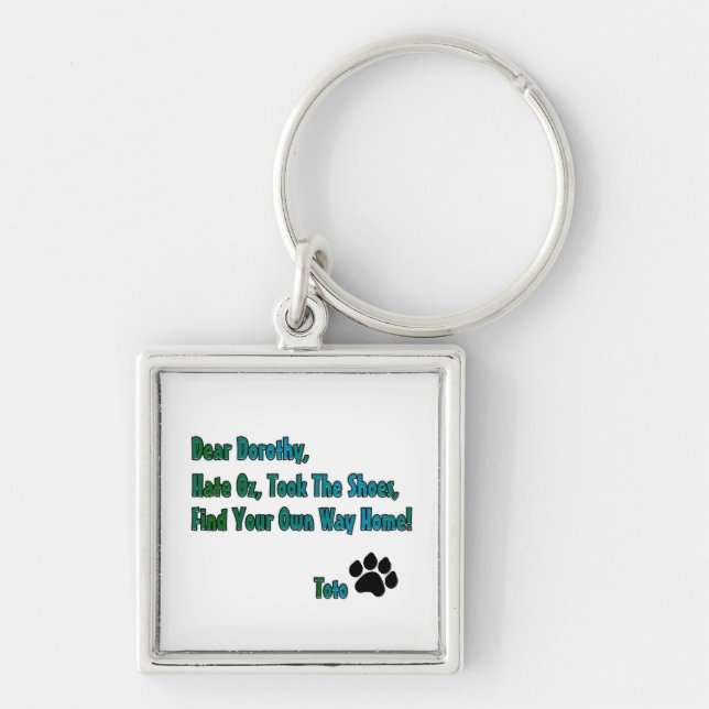 Hate oz key ring (Front)