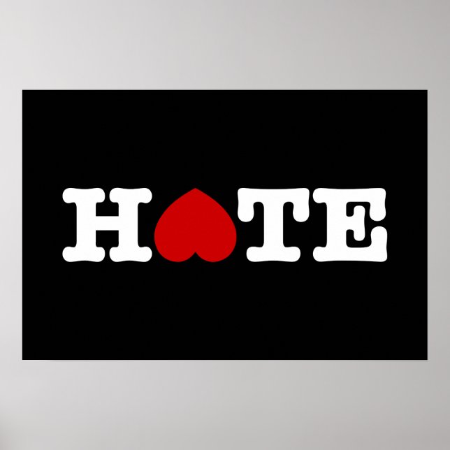 HATE POSTER (Front)