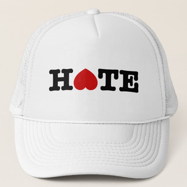 HATE TRUCKER HAT (Front)