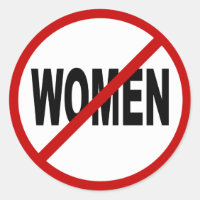 Hate Women/No Women Allowed Sign Statement