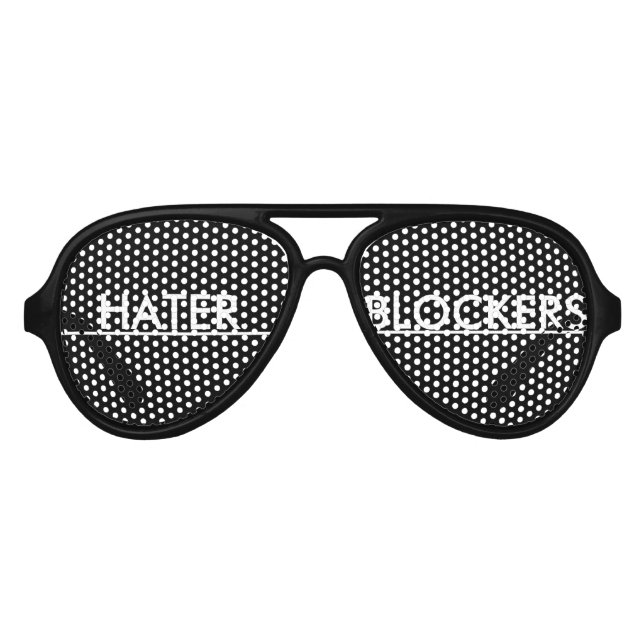 Hater Blockers Aviator Sunglasses (Front)
