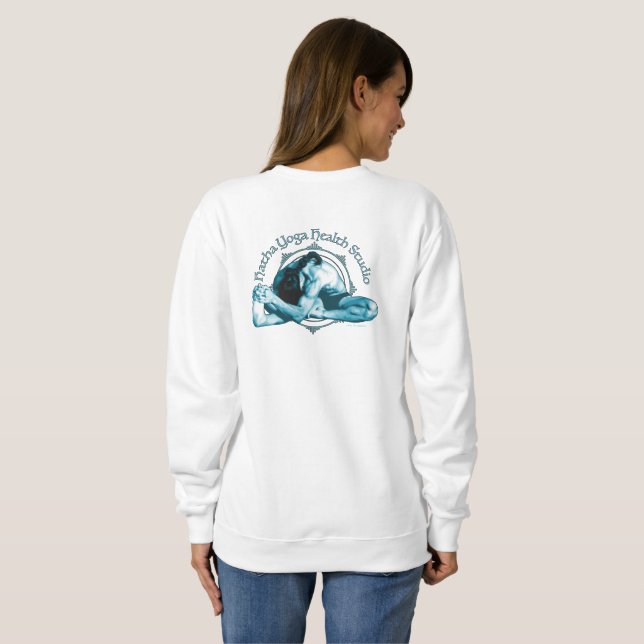 Hatha Yoga Health Studio Sweatshirt (Back Full)