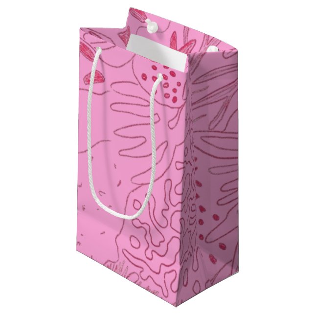 HATHOR Bloom Pink Gift Bag (Front Angled)