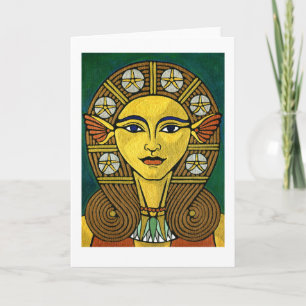 Hathor Greeting Card
