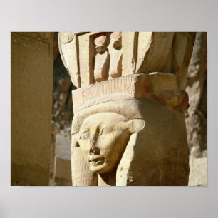 Hathor-headed column, from the Chapel of Poster