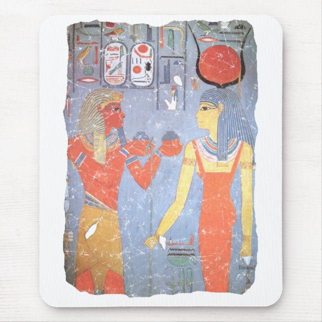 Hathor & Horemheb Mouse Mat (Front)