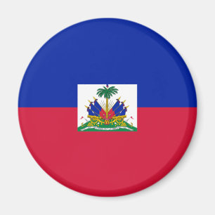 Hatian Flag Magnet