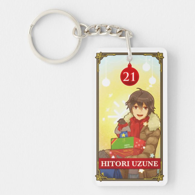 Hatoful Advent Hitori-Hatoful Kids Key Ring (Front)