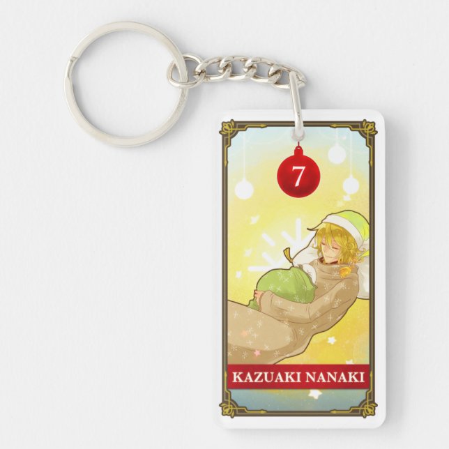Hatoful Advent Kazuaki?-Hitori Key Ring (Front)
