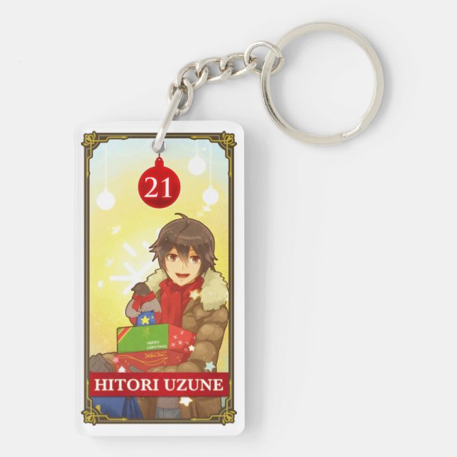 Hatoful Advent Nageki-Hitori Key Ring (Back)