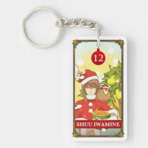 Hatoful Advent Shuu- Miru and Kaku Key Ring