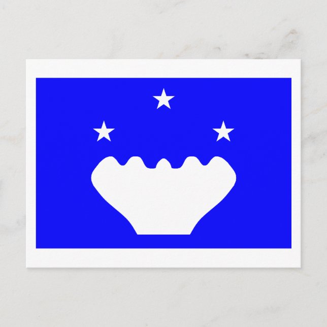 Hatohobei Flag Postcard (Front)