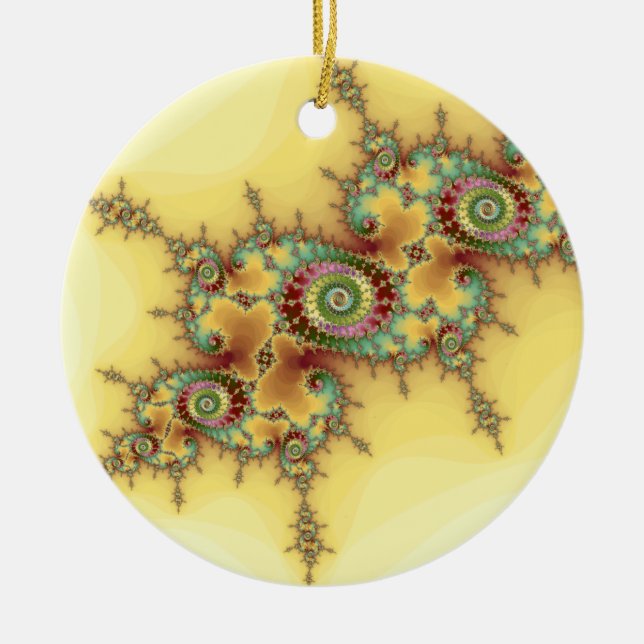 Hatpin Ceramic Tree Decoration (Front)
