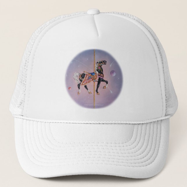 Hats, Caps - Petaluma Carousel Horse 2 (Front)
