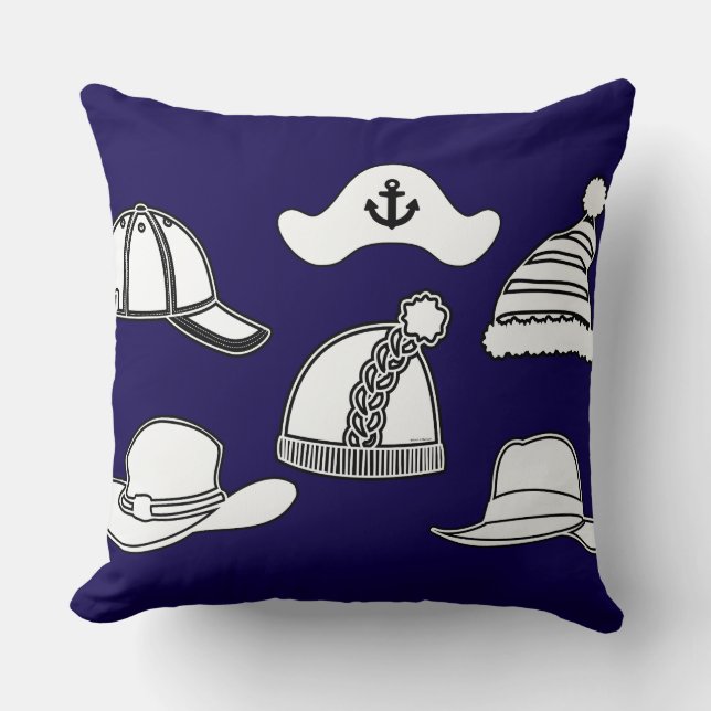 Hats Fun  Cushion (Front)