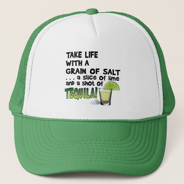 HATS - LIFE, LIME, SALT, TEQUILA! (Front)