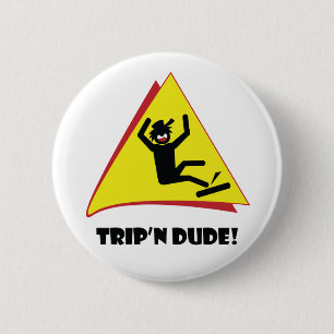 HATS, MUGS, ETC #2 6 CM ROUND BADGE